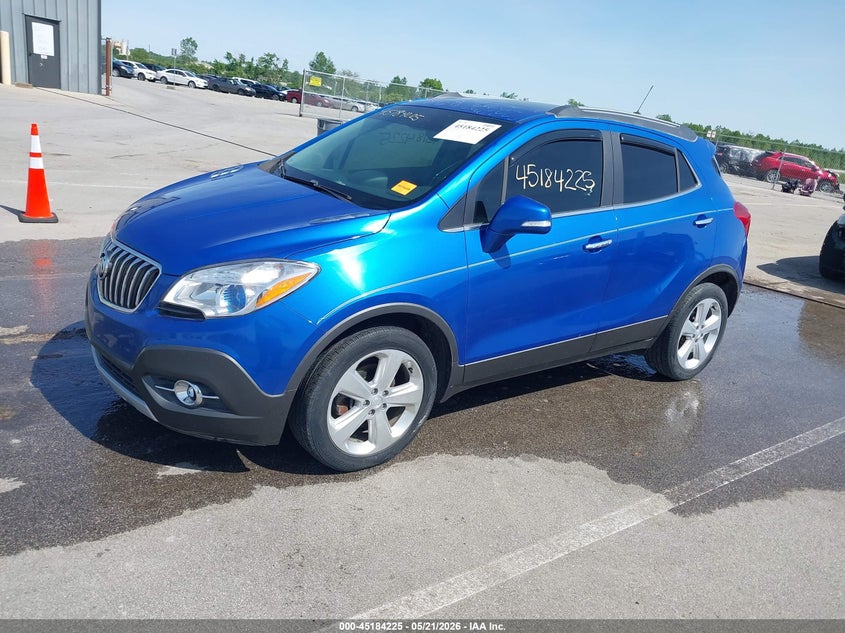 2015 Buick Encore VIN KL4CJBSB9FB223357 IAAI salvage auction — HAIL, Clear (Indiana), sold $1,550 on 2026-07-17 (photo 2)