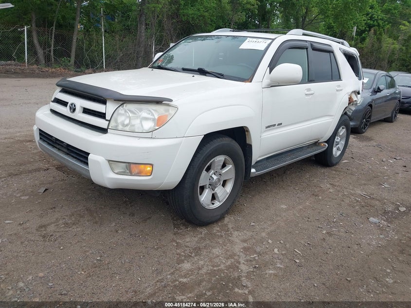 2004 Toyota 4runner VIN JTEBU17R540038364 IAAI salvage auction — REAR END, Salvage (Rhode Island), sold $1,350 on 2026-07-28 (photo 2)