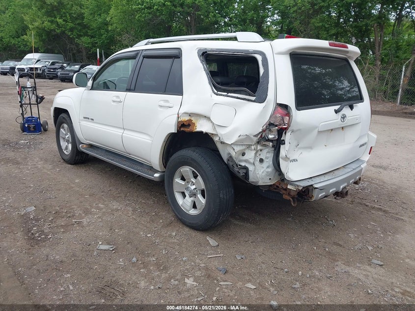 2004 Toyota 4runner VIN JTEBU17R540038364 IAAI salvage auction — REAR END, Salvage (Rhode Island), sold $1,350 on 2026-07-28 (photo 3)
