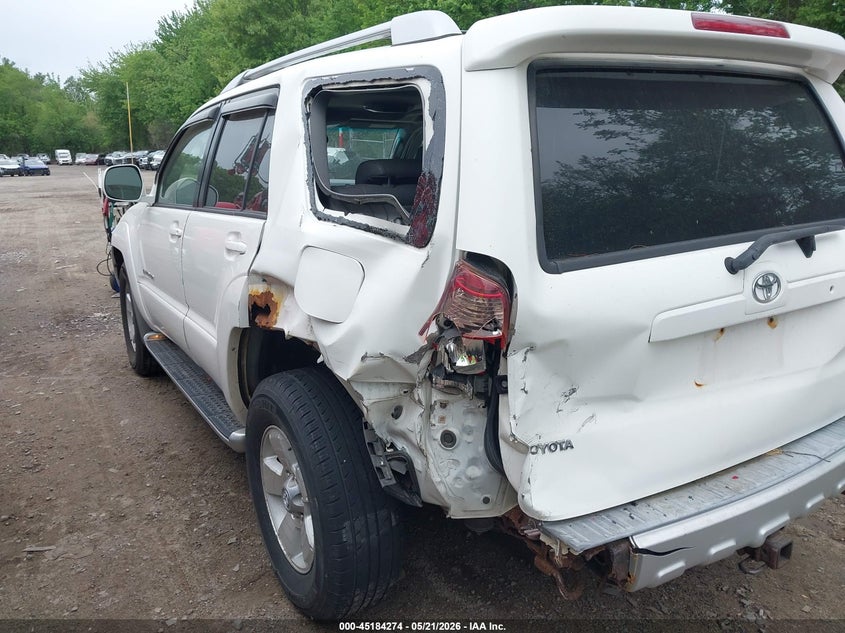 2004 Toyota 4runner VIN JTEBU17R540038364 IAAI salvage auction — REAR END, Salvage (Rhode Island), sold $1,350 on 2026-07-28 (photo 6)