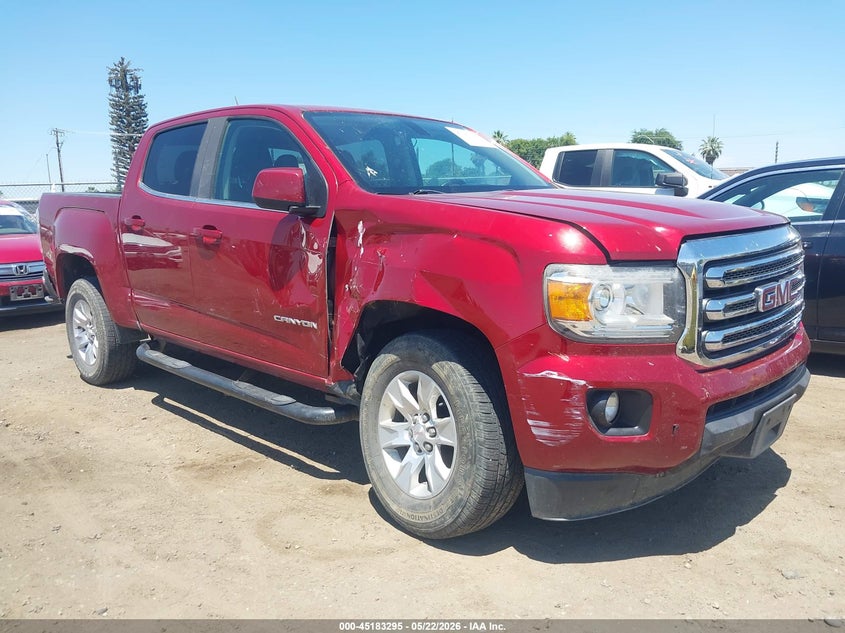 2018 Gmc Canyon VIN 1GTG5CENXJ1305653 IAAI salvage auction — RIGHT FRONT, Wait Title, sold $6,400 on 2026-08-31 (photo 1)