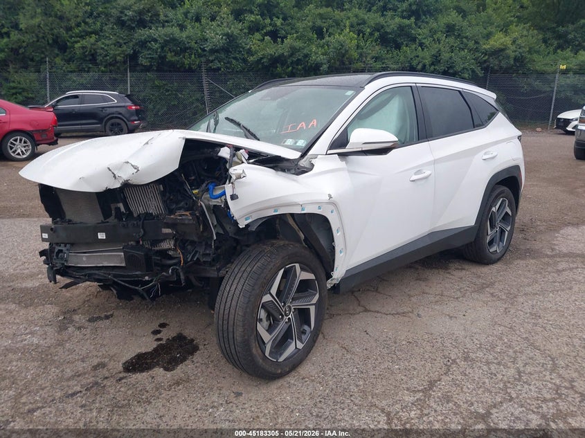 2024 Hyundai Tucson VIN KM8JFDD26RU154283 IAAI salvage auction — FRONT END, Salvage (Pennsylvania), sold $3,500 on 2026-08-01 (photo 2)