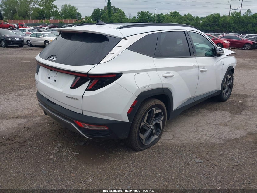 2024 Hyundai Tucson VIN KM8JFDD26RU154283 IAAI salvage auction — FRONT END, Salvage (Pennsylvania), sold $3,500 on 2026-08-01 (photo 4)