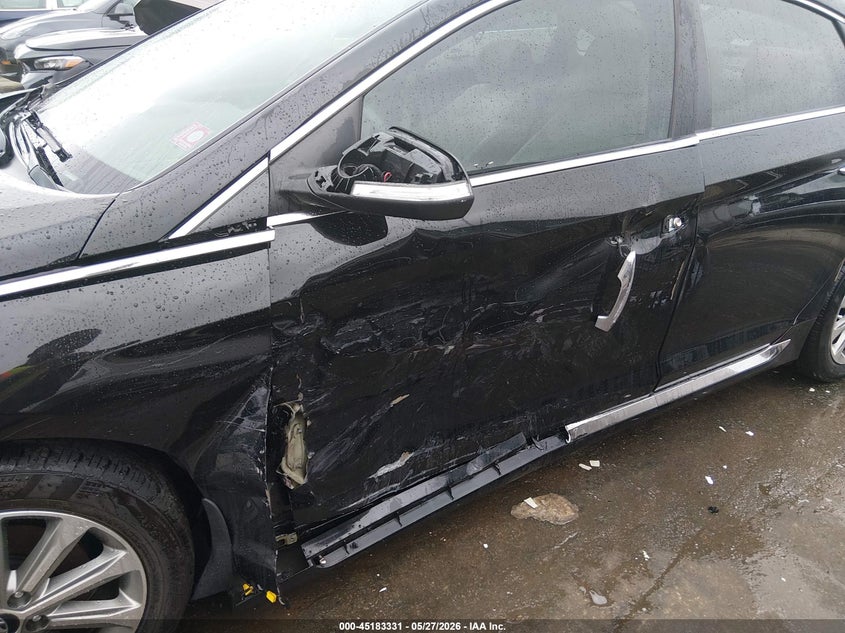2017 Hyundai Sonata VIN 5NPE34AF4HH489427 IAAI salvage auction — LEFT SIDE, Salvage Title, sold $4,050 on 2026-07-27 (photo 6)
