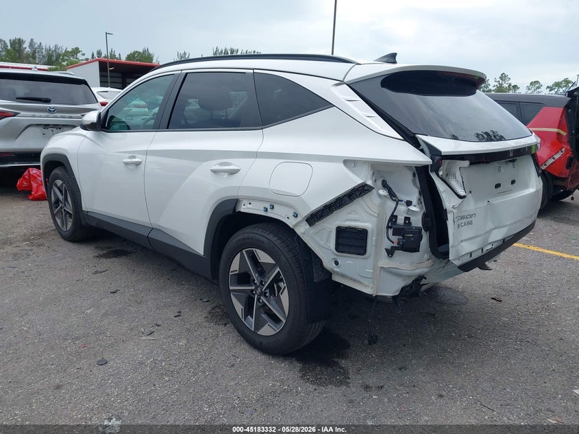 2025 Hyundai Tucson VIN 5NMJB3DE5SH555860 IAAI salvage auction — REAR END, Salvage Title, sold $7,300 on 2026-07-28 (photo 3)