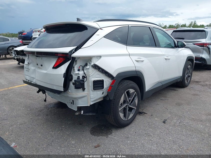 2025 Hyundai Tucson VIN 5NMJB3DE5SH555860 IAAI salvage auction — REAR END, Salvage Title, sold $7,300 on 2026-07-28 (photo 4)