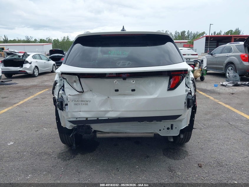 2025 Hyundai Tucson VIN 5NMJB3DE5SH555860 IAAI salvage auction — REAR END, Salvage Title, sold $7,300 on 2026-07-28 (photo 6)
