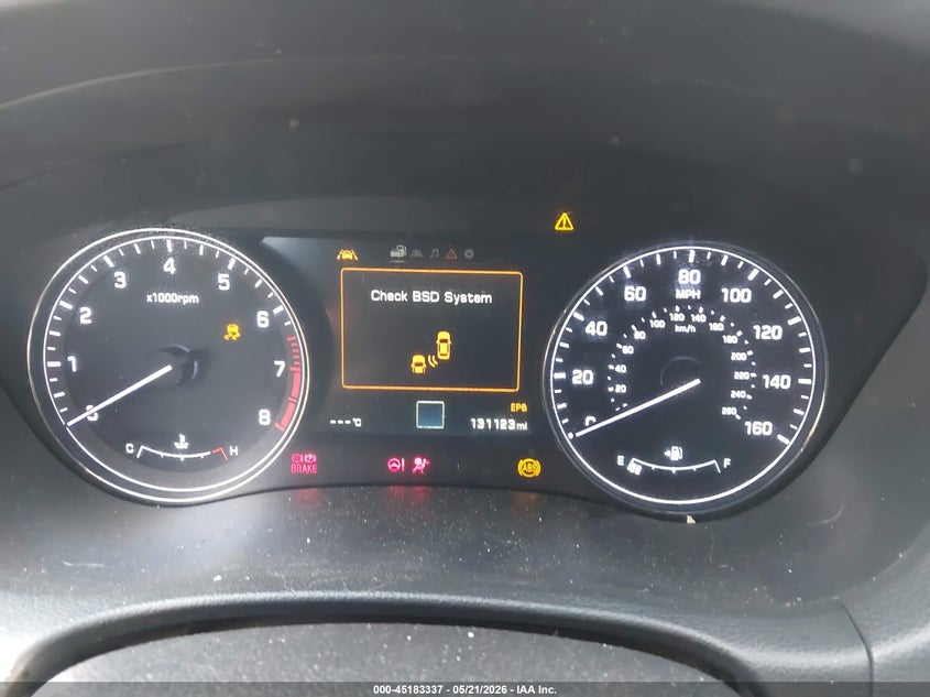 2015 Hyundai Genesis VIN KMHGN4JE3FU039664 IAAI salvage auction — FRONT END, Salvage (North Carolina), sold $650 on 2026-07-27 (photo 7)