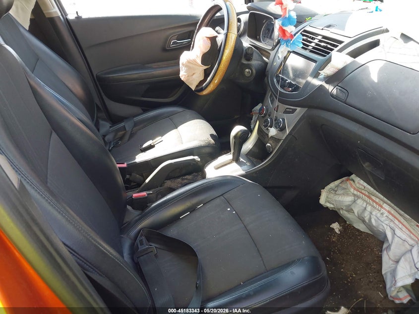 2016 Chevrolet Trax VIN KL7CJLSB1GB599383 IAAI salvage auction — FRONT END, Salvage (Illinois), sold $500 on 2026-07-15 (photo 5)