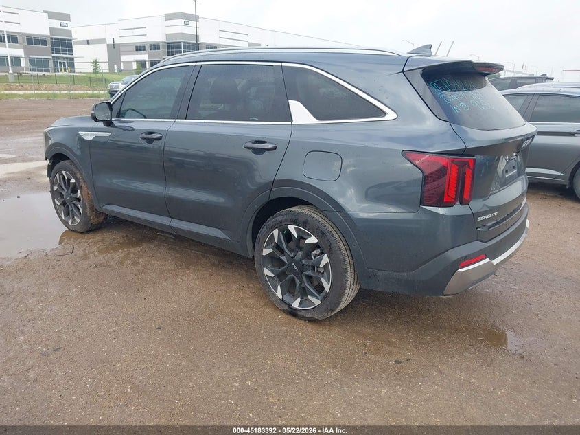 2025 Kia Sorento VIN 5XYRK4JFXSG315574 IAAI salvage auction — FRONT END, Salvage (Texas), sold $11,800 on 2026-07-30 (photo 3)