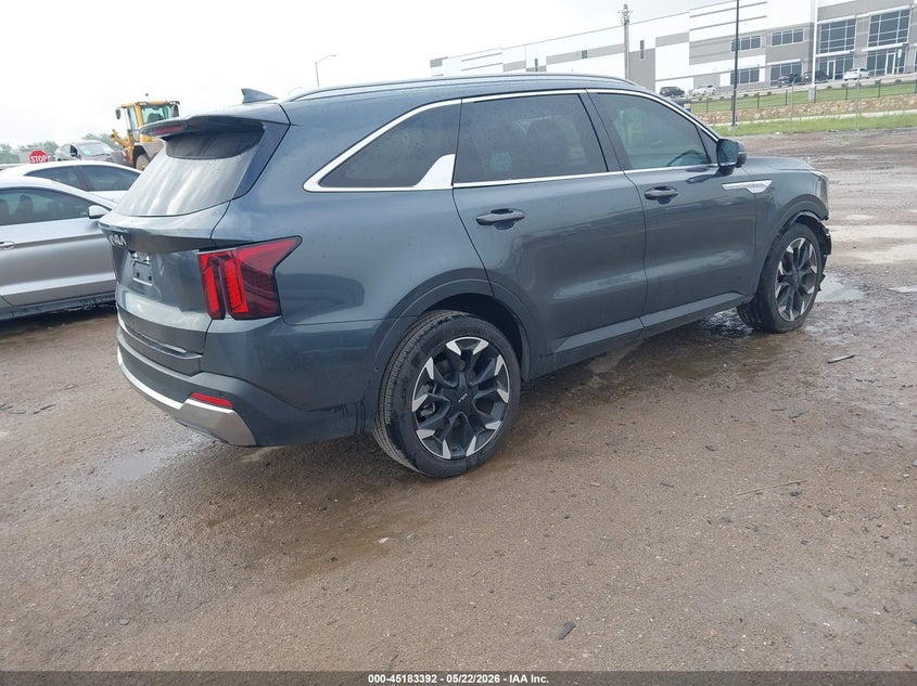 2025 Kia Sorento VIN 5XYRK4JFXSG315574 IAAI salvage auction — FRONT END, Salvage (Texas), sold $11,800 on 2026-07-30 (photo 4)