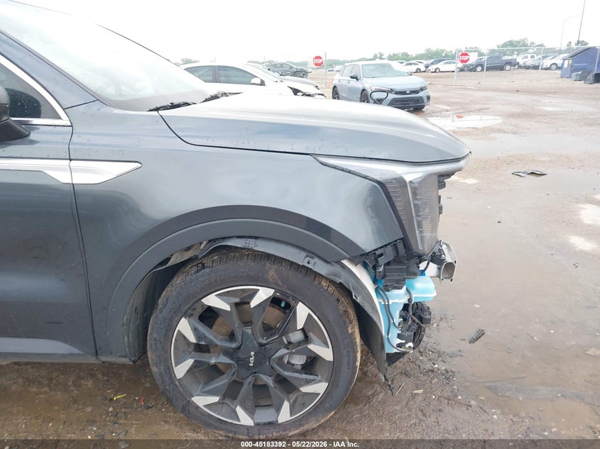 2025 Kia Sorento VIN 5XYRK4JFXSG315574 IAAI salvage auction — FRONT END, Salvage (Texas), sold $11,800 on 2026-07-30 (photo 6)