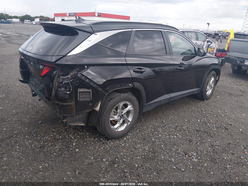 2024 Hyundai Tucson VIN KM8JB3DE5RU275659 IAAI salvage auction — REAR END, Salvage Title, sold $6,000 on 2026-07-29 (photo 4)