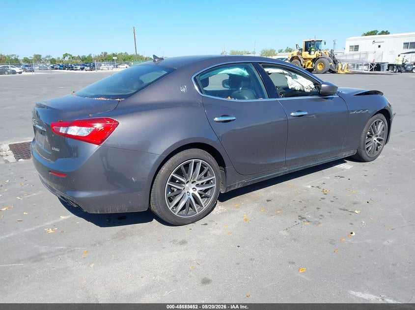 2019 Maserati Ghibli VIN ZAM57XSA8K1319526 IAAI salvage auction — FRONT END, Rebuildable (Florida), sold $1,950 on 2026-07-29 (photo 4)