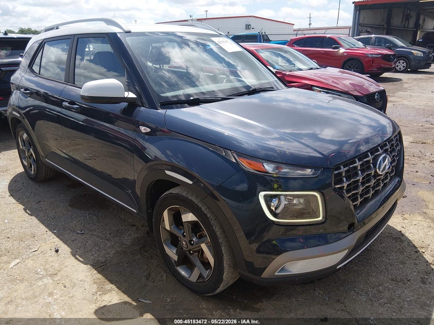 2021 Hyundai Venue VIN KMHRC8A33MU089448 IAAI salvage auction — REAR END, Salvage (Louisiana), sold $3,350 on 2026-07-21 (photo 1)