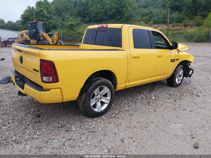 2016 Ram 1500 VIN 1C6RR7MT5GS305672 IAAI salvage auction — FRONT END, Salvage (Kentucky), sold $1,750 on 2026-07-31 (photo 4)