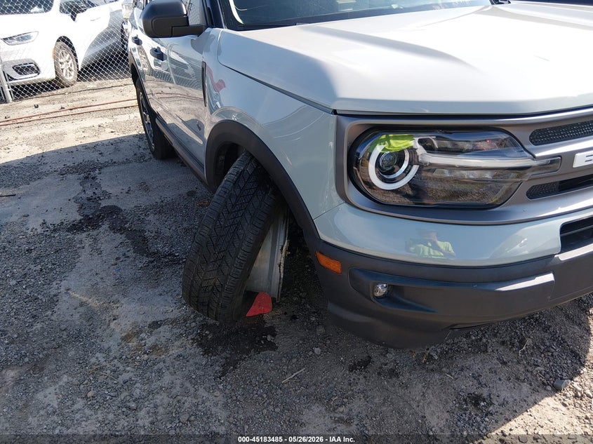 2024 Ford Bronco sport VIN 3FMCR9B67RRE25233 IAAI salvage auction — RIGHT FRONT, Clear (Oklahoma), sold $9,100 on 2026-08-01 (photo 6)