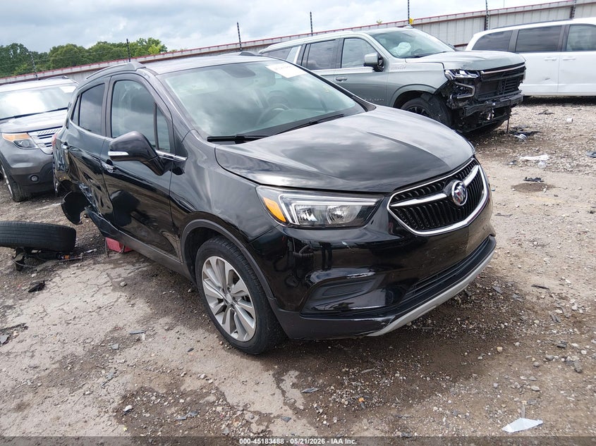 2017 Buick Encore VIN KL4CJASB1HB251747 IAAI salvage auction — REAR END, Clear (Arkansas), sold $425 on 2026-07-16 (photo 1)