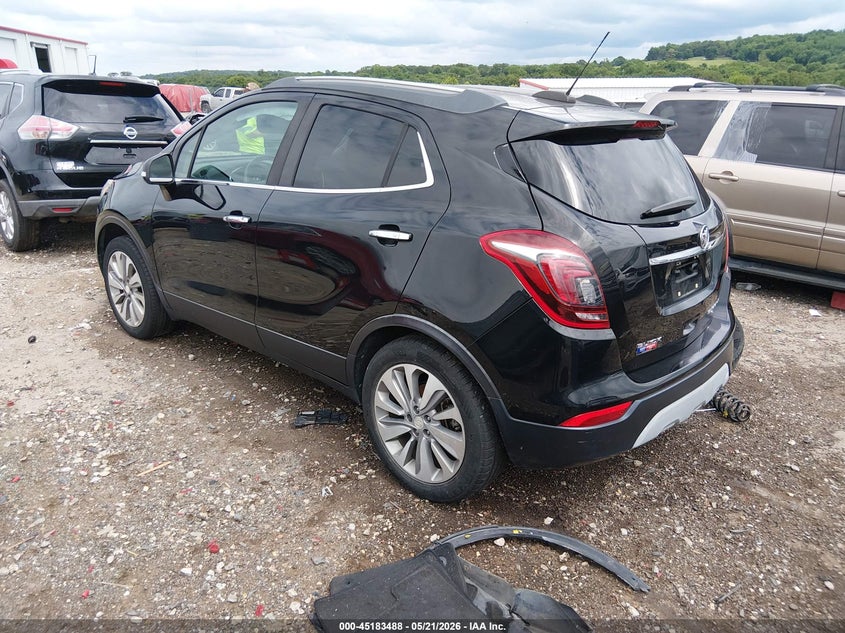 2017 Buick Encore VIN KL4CJASB1HB251747 IAAI salvage auction — REAR END, Clear (Arkansas), sold $425 on 2026-07-16 (photo 3)