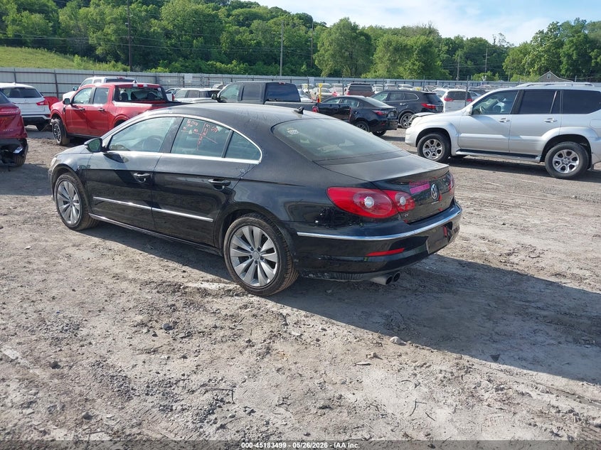 2012 Volkswagen Passat cc VIN WVWMN7AN6CE516649 IAAI salvage auction — RIGHT FRONT, Salvage (Iowa), sold $450 on 2026-07-06 (photo 3)