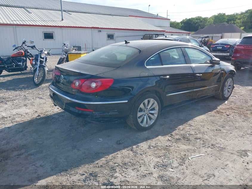 2012 Volkswagen Passat cc VIN WVWMN7AN6CE516649 IAAI salvage auction — RIGHT FRONT, Salvage (Iowa), sold $450 on 2026-07-06 (photo 4)