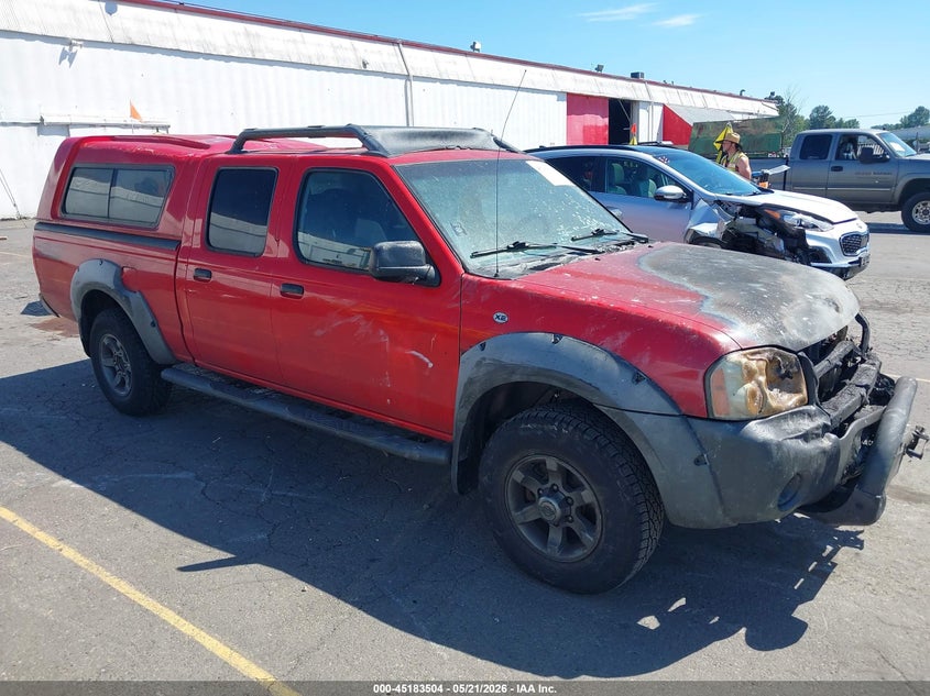 2002 Nissan Frontier VIN 1N6ED29Y22C395716 IAAI salvage auction — TOTAL BURN, Salvage (Oregon), sold $250 on 2026-07-09 (photo 1)