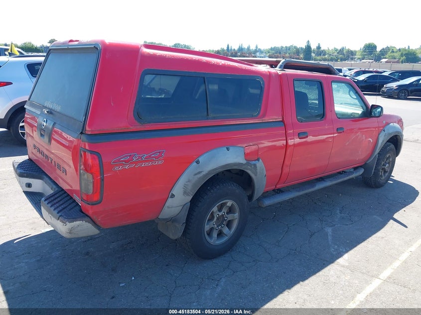2002 Nissan Frontier VIN 1N6ED29Y22C395716 IAAI salvage auction — TOTAL BURN, Salvage (Oregon), sold $250 on 2026-07-09 (photo 4)