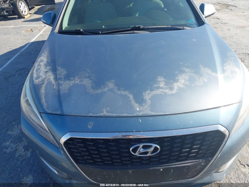 2016 Hyundai Sonata VIN KMHE24L18GA035476 IAAI salvage auction — FRONT END, Clear - Dealer Only (California), sold $600 on 2026-07-08 (photo 6)