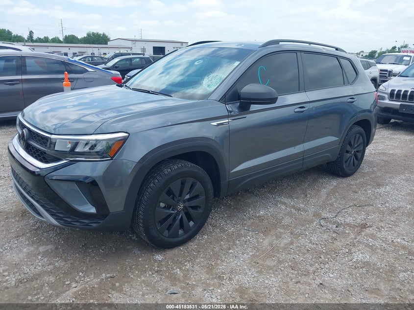 2024 Volkswagen Taos VIN 3VV5X7B2XRM131022 IAAI salvage auction — HAIL, Clear (Missouri), sold $11,250 on 2026-08-17 (photo 2)