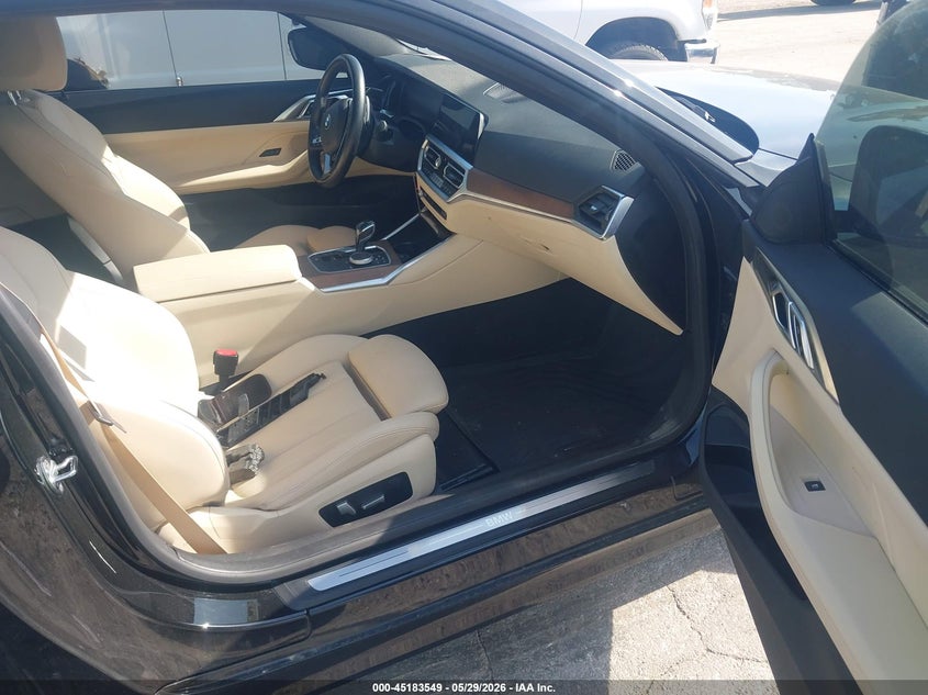 2021 BMW 4er VIN WBA73AP03MCH02402 IAAI salvage auction — RIGHT FRONT, Salvage Title, sold $12,500 on 2026-07-27 (photo 5)