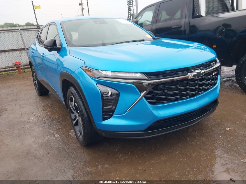 2025 Chevrolet Trax VIN KL77LGEPXSC208986 IAAI salvage auction — HAIL, Clear (Oklahoma), sold $7,500 on 2026-07-29 (photo 1)