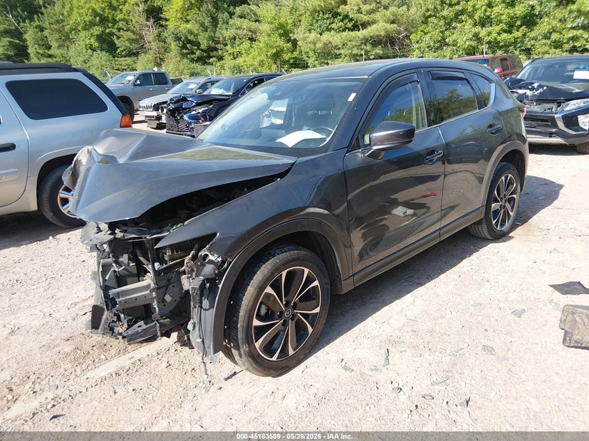 2023 Mazda Cx-5 VIN JM3KFBEM6P0154776 IAAI salvage auction — FRONT END, Salvage Title, sold $1,450 on 2026-07-29 (photo 2)