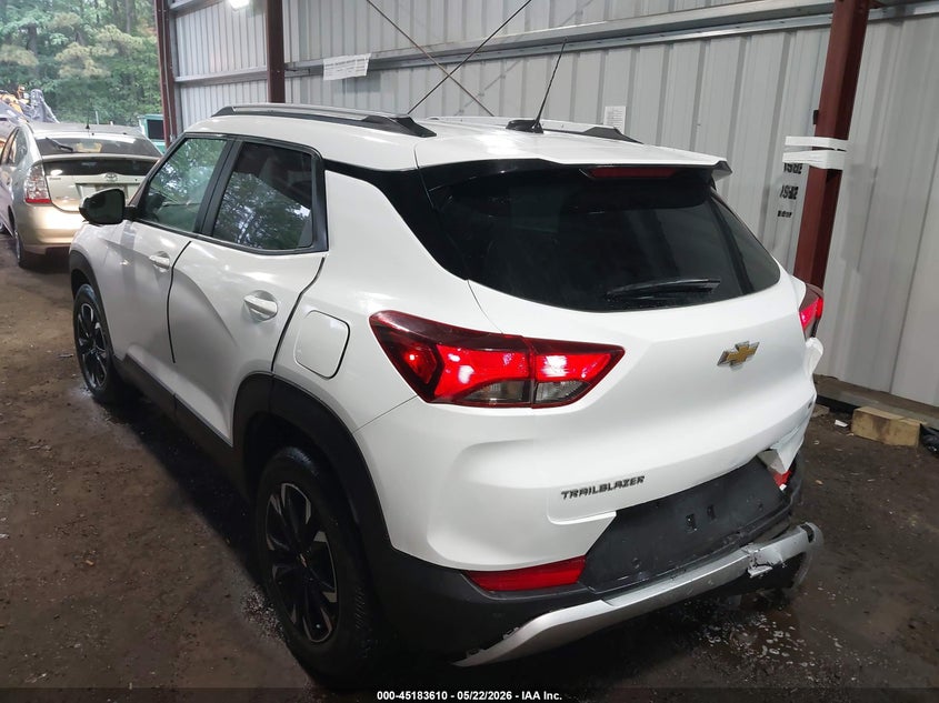 2022 Chevrolet Trailblazer VIN KL79MPSL4NB084828 IAAI salvage auction — FRONT END, Salvage (Virginia), sold $1,900 on 2026-07-23 (photo 3)