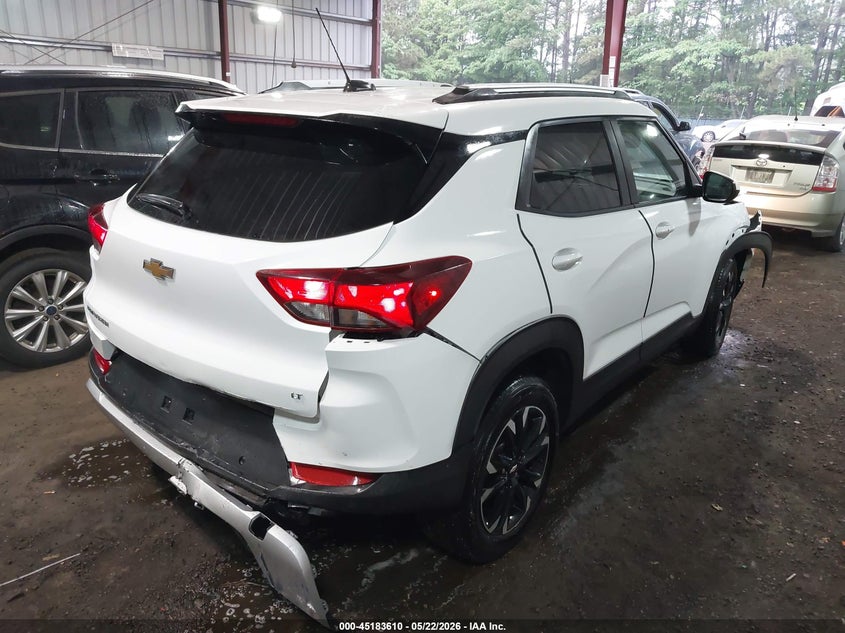2022 Chevrolet Trailblazer VIN KL79MPSL4NB084828 IAAI salvage auction — FRONT END, Salvage (Virginia), sold $1,900 on 2026-07-23 (photo 4)