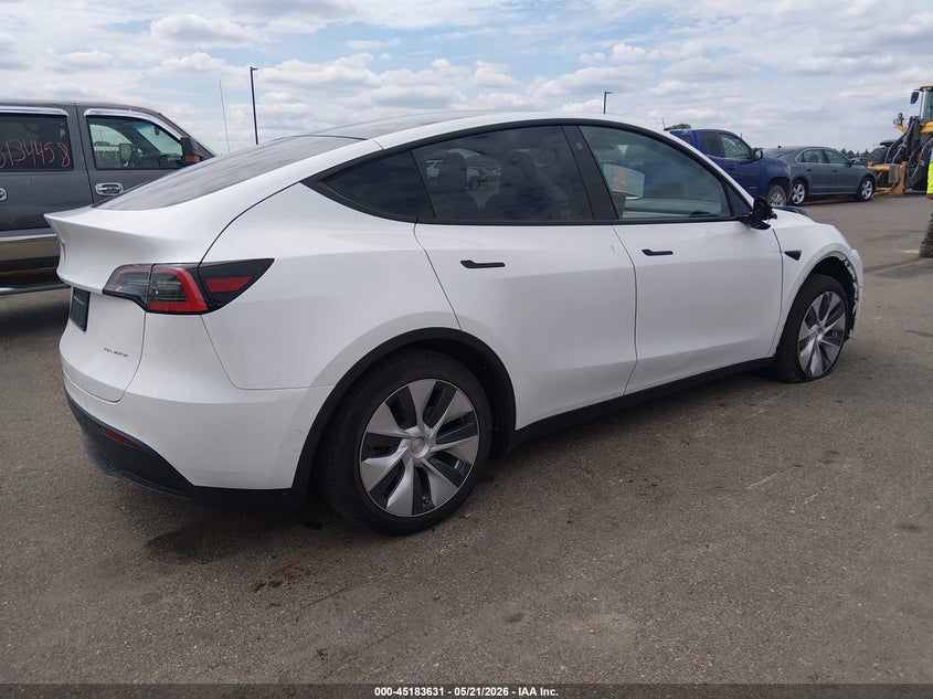 2021 Tesla Model y VIN 5YJYGDEE4MF068903 IAAI salvage auction — FRONT END, Salvage (Minnesota), sold $7,100 on 2026-08-01 (photo 4)