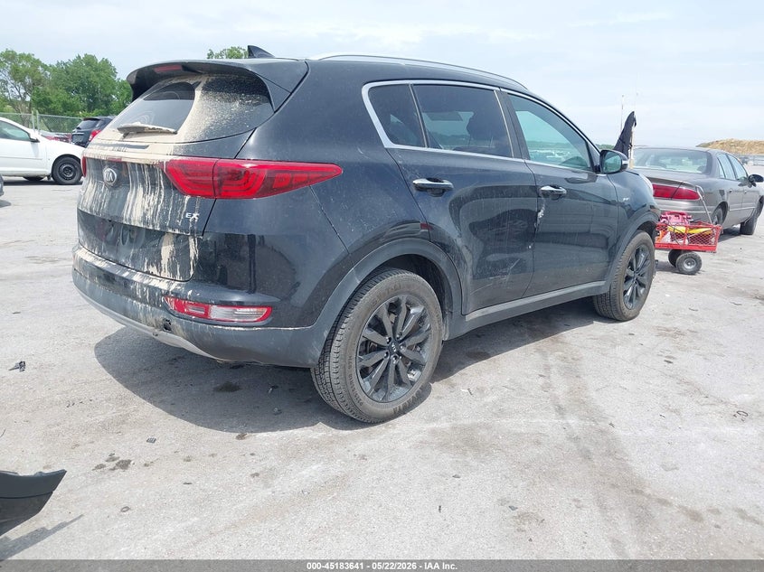 2018 Kia Sportage VIN KNDPNCAC6J7443756 IAAI salvage auction — FRONT END, Salvage (Iowa), sold $3,000 on 2026-07-07 (photo 4)