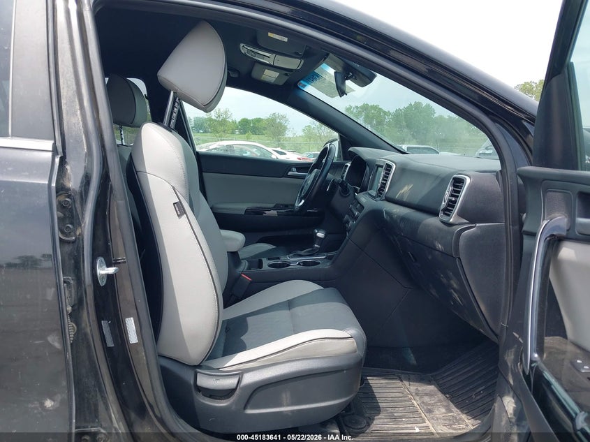 2018 Kia Sportage VIN KNDPNCAC6J7443756 IAAI salvage auction — FRONT END, Salvage (Iowa), sold $3,000 on 2026-07-07 (photo 5)