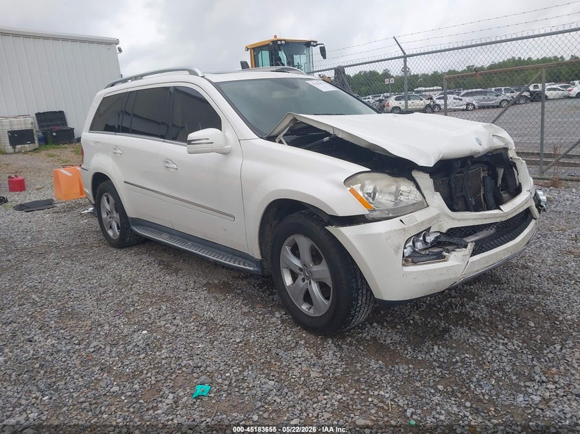 2011 Mercedes-benz Gl-class VIN 4JGBF7BE9BA716106 IAAI salvage auction — FRONT END, Salvage (Mississippi), sold $300 on 2026-07-17 (photo 1)