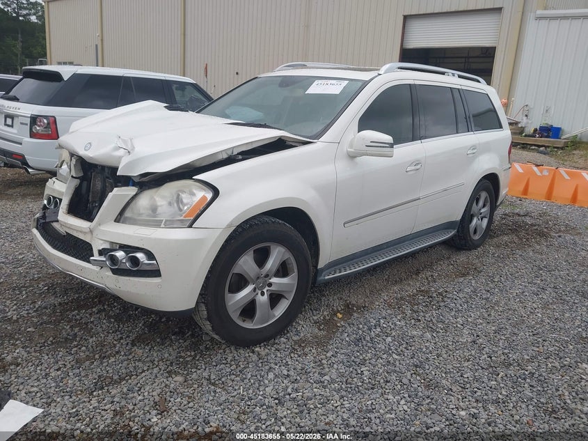 2011 Mercedes-benz Gl-class VIN 4JGBF7BE9BA716106 IAAI salvage auction — FRONT END, Salvage (Mississippi), sold $300 on 2026-07-17 (photo 2)