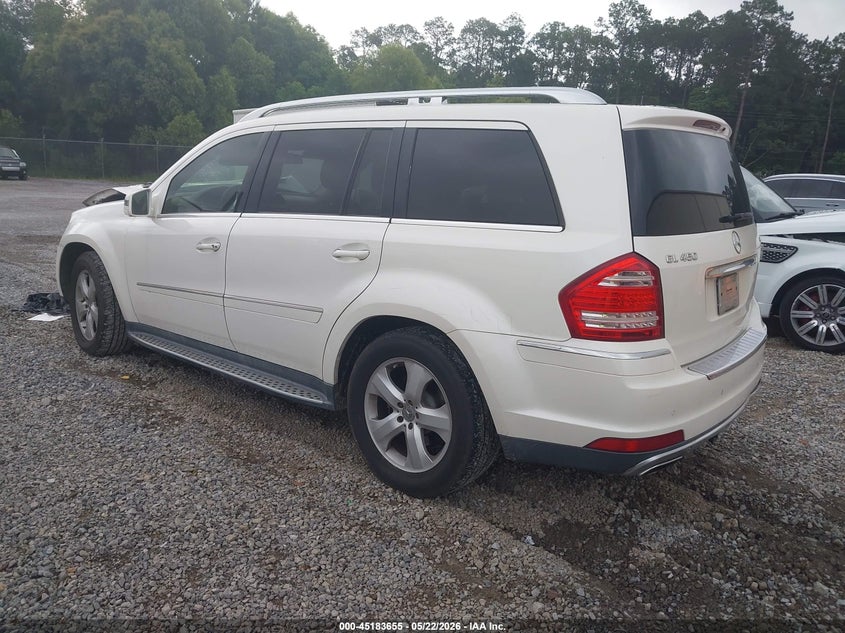 2011 Mercedes-benz Gl-class VIN 4JGBF7BE9BA716106 IAAI salvage auction — FRONT END, Salvage (Mississippi), sold $300 on 2026-07-17 (photo 3)