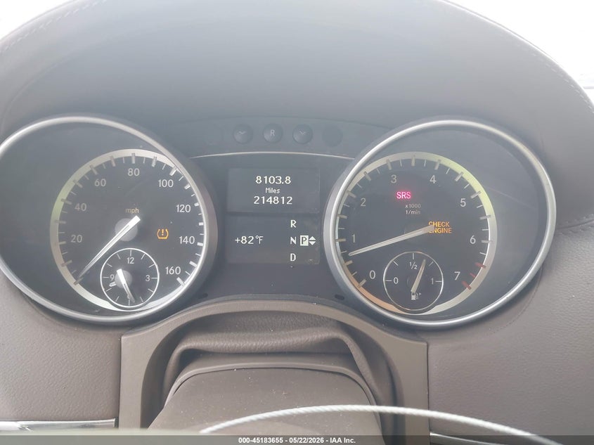 2011 Mercedes-benz Gl-class VIN 4JGBF7BE9BA716106 IAAI salvage auction — FRONT END, Salvage (Mississippi), sold $300 on 2026-07-17 (photo 7)