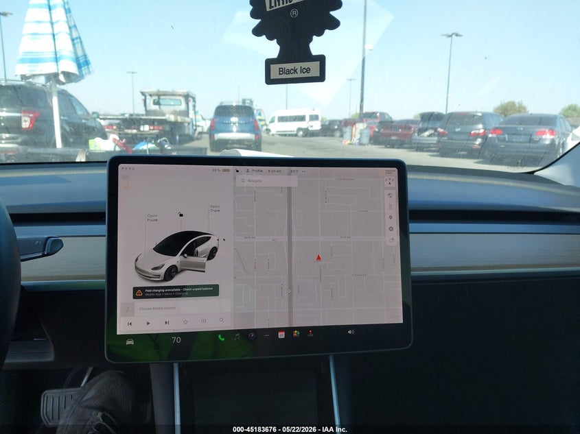 2020 Tesla Model 3 VIN 5YJ3E1EA5LF800059 IAAI salvage auction — RIGHT REAR, Salvage Certificate (California), sold $6,850 on 2026-07-17 (photo 7)