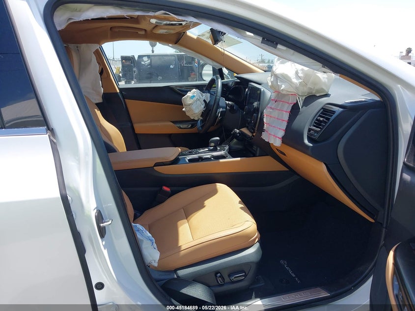 2024 Lexus Nx VIN JTJGKCEZ7R2020648 IAAI salvage auction — Front End, Salvage (California), sold $15,500 on 2026-06-24 (photo 5)