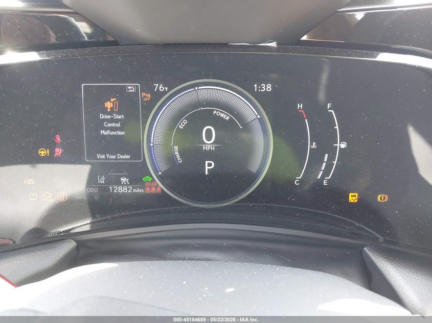 2024 Lexus Nx VIN JTJGKCEZ7R2020648 IAAI salvage auction — Front End, Salvage (California), sold $15,500 on 2026-06-24 (photo 7)