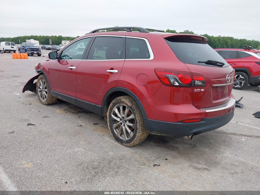 2015 Mazda Cx-9 VIN JM3TB3DA8F0460647 IAAI salvage auction — FRONT END, Clear (Indiana), sold $450 on 2026-07-16 (photo 3)
