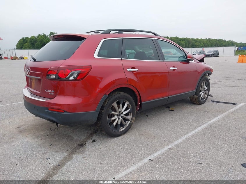 2015 Mazda Cx-9 VIN JM3TB3DA8F0460647 IAAI salvage auction — FRONT END, Clear (Indiana), sold $450 on 2026-07-16 (photo 4)