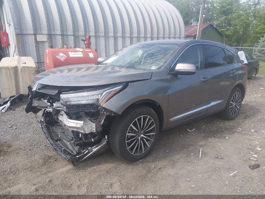 2025 Acura Rdx VIN 5J8TC2H73SL022711 IAAI salvage auction — FRONT END, Salvage (Idaho), sold $13,300 on 2026-07-30 (photo 2)