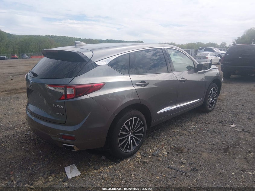 2025 Acura Rdx VIN 5J8TC2H73SL022711 IAAI salvage auction — FRONT END, Salvage (Idaho), sold $13,300 on 2026-07-30 (photo 4)