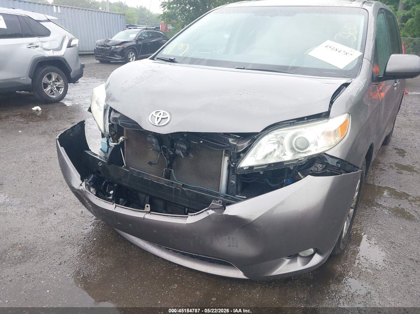 2014 Toyota Sienna VIN 5TDYK3DC9ES511326 IAAI salvage auction — FRONT END, Salvage Title, sold $1,950 on 2026-07-31 (photo 6)