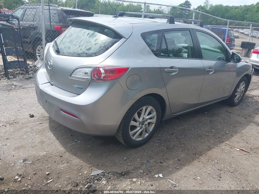 2013 Mazda 3 VIN JM1BL1LP0D1744423 IAAI salvage auction — FRONT END, Salvage Title, sold $600 on 2026-07-21 (photo 4)